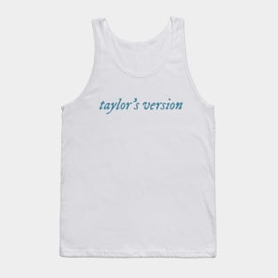 Taylors version (1989 color) Tank Top